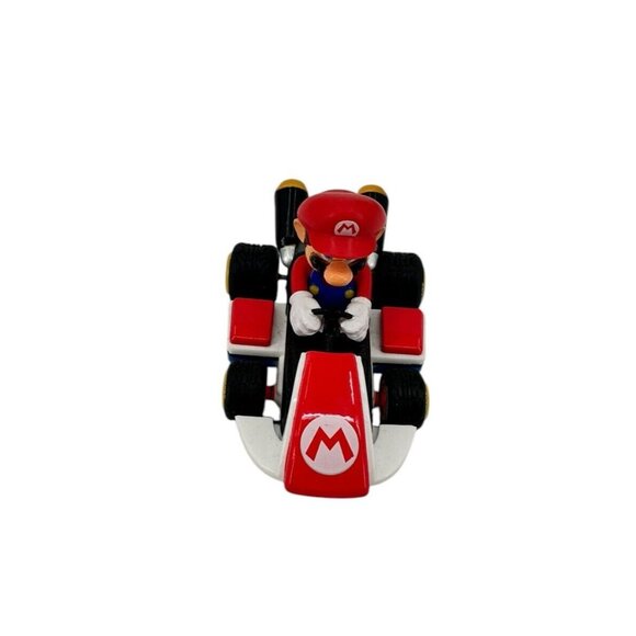 Mario Mario Kart Pull Speed Toy Car Racer 3" Excellent Condition - Picture 3 of 8